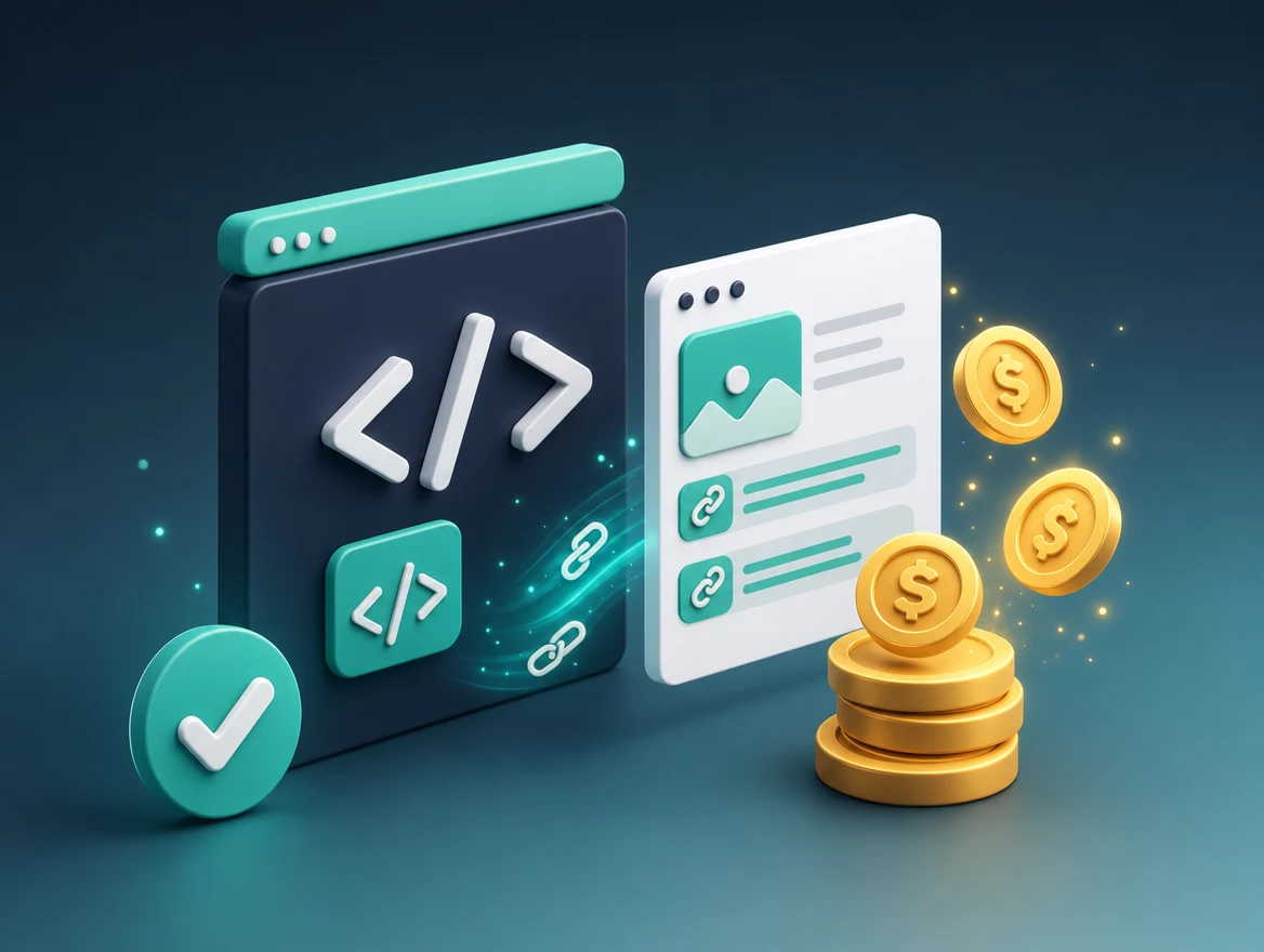 WP Safelink Blog JavaScript turns the links on any website into monetised safelinks with one script tag