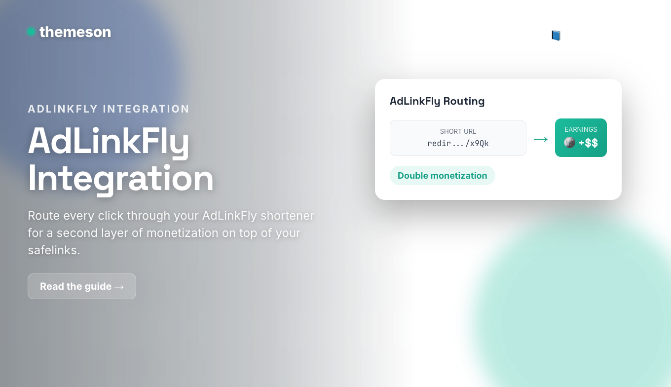 AdLinkFly Integration documentation
